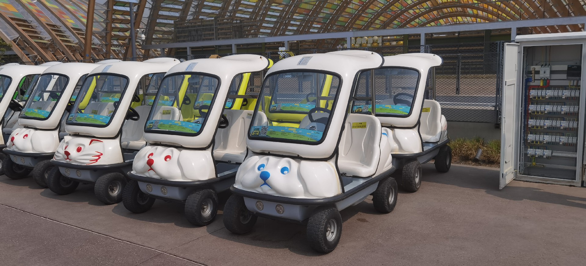 我司投入大宗共享电动车运营四川天府农博岛迎来沐春季看菜花花-公司动态-电动旅行车|景区旅行车|景区共享车|运营|出租|巡逻车|消防车|电动小火车|燃油旅行车|厂家-Bwin必赢亚洲