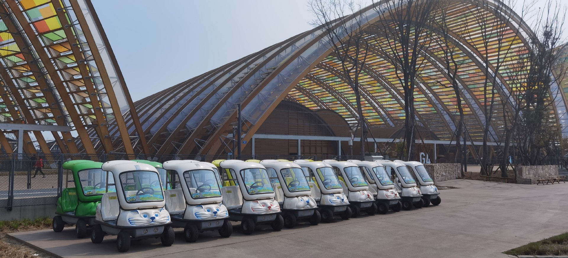 我司投入大宗共享电动车运营四川天府农博岛迎来沐春季看菜花花-公司动态-电动旅行车|景区旅行车|景区共享车|运营|出租|巡逻车|消防车|电动小火车|燃油旅行车|厂家-Bwin必赢亚洲