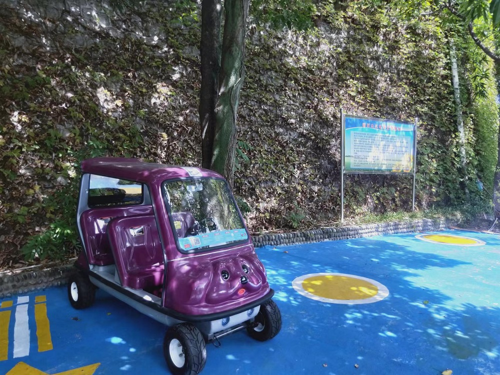 交车乐成——攀枝花仁和公园-乐成案例-电动旅行车|景区旅行车|景区共享车|运营|出租|巡逻车|消防车|电动小火车|燃油旅行车|厂家-Bwin必赢亚洲