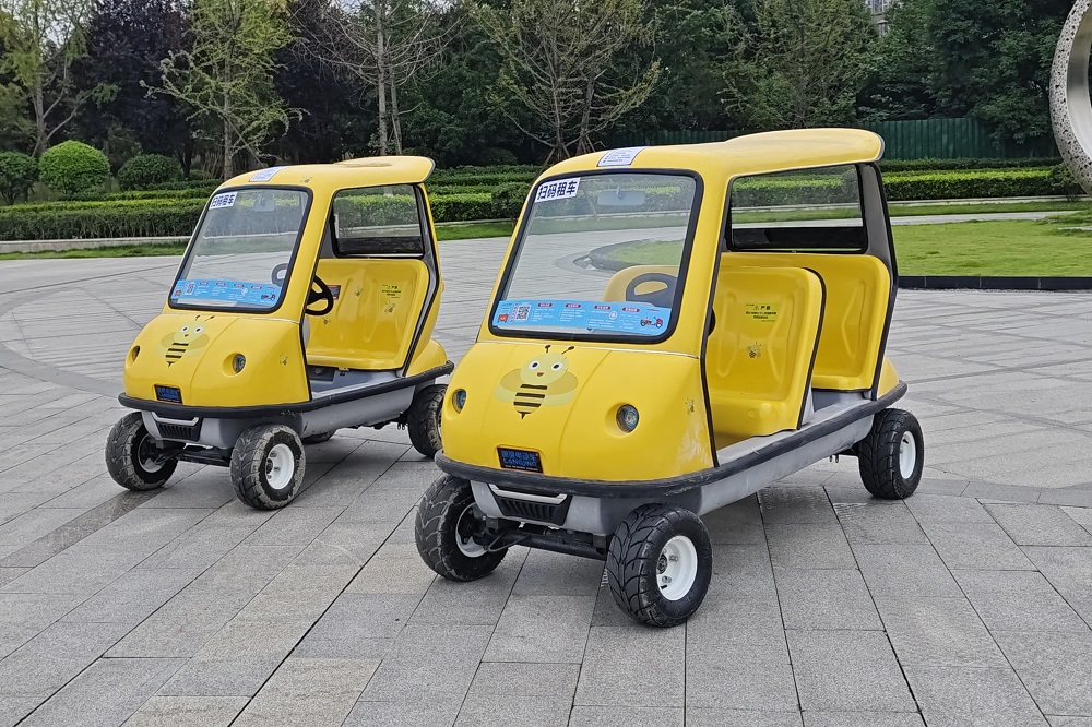 景区共享车交付——山东日照青岛景区-乐成案例-电动旅行车|景区旅行车|景区共享车|运营|出租|巡逻车|消防车|电动小火车|燃油旅行车|厂家-Bwin必赢亚洲