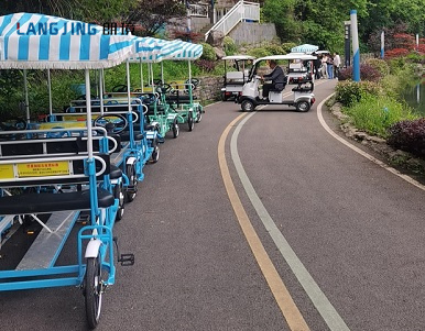 景区共享旅行车投放——贵州巫山大峡谷