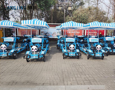 景区共享旅行车投放——洛阳洛浦公园