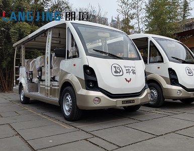 景区旅行车接待车交付——邛崃琼瑶龙门山