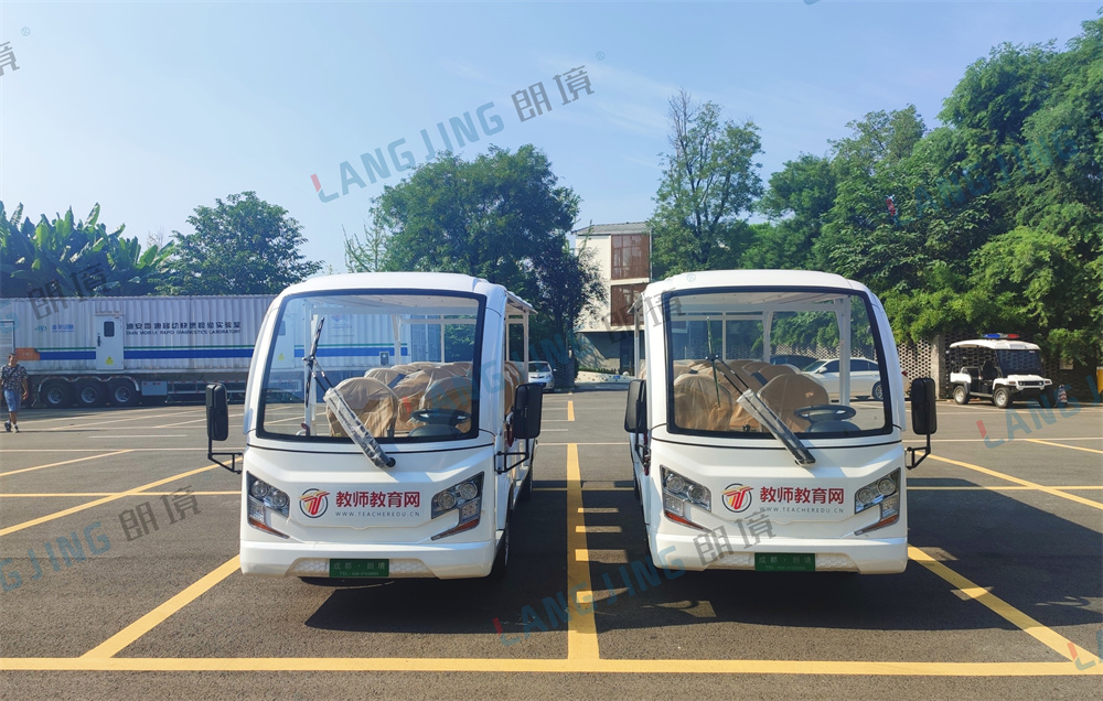 旅行车交付——水韵园教育基地-企业厂区-电动旅行车|景区旅行车|景区共享车|运营|出租|巡逻车|消防车|电动小火车|燃油旅行车|厂家-Bwin必赢亚洲