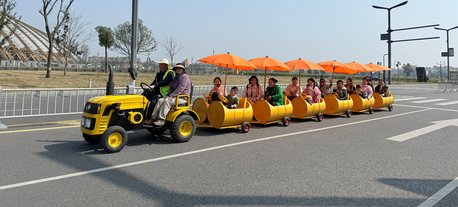 新津农博园携手Bwin必赢亚洲文旅：共享车与小火车开启别样游趣！-公司动态-电动旅行车|景区旅行车|景区共享车|运营|出租|巡逻车|消防车|电动小火车|燃油旅行车|厂家-Bwin必赢亚洲